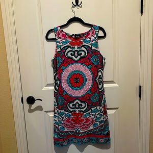 Nicole Miller floral sheath dress Medium